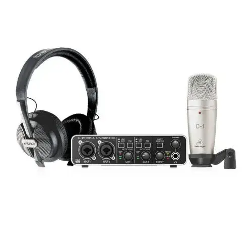 Behringer U-phoria Studio Pro Recording Bundle