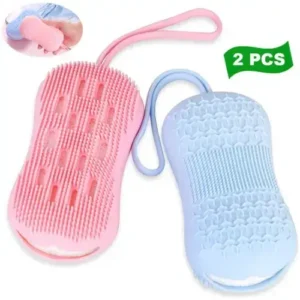 Silicone Body Brush Scrubber - 2 Packs