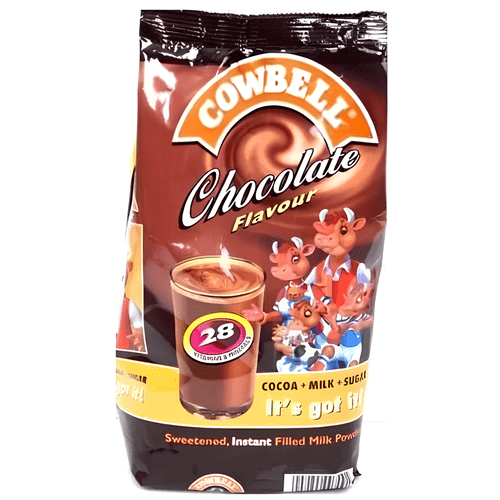 Cowbell Chocolate 400g x 12 pouches