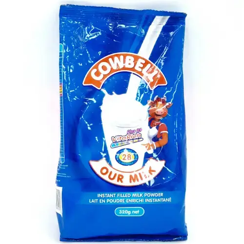 Cowbell Our Milk Plain 320g x 12 pouches