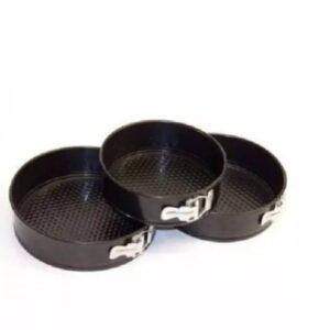 Round Cake Mould - 3 Pieces
