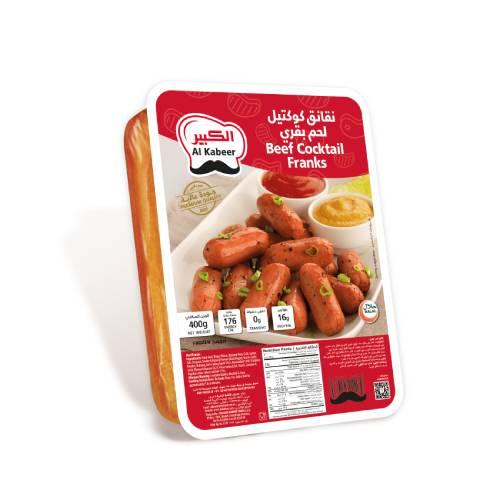 Al Kabeer Beef Cocktail Franks 400 g